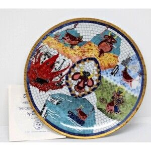 Sadie Steele Mrs. O'Leary's Cow and The Great  Chicago Fire Collector Plate